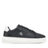 Сникърси Calvin Klein Jeans Chunky Cupsole Lth Mg Tc YM0YM01198 Черен цвят на ниска цена