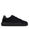 Сникърси Calvin Klein Jeans Chunky Cupsole Mg Canvas YM0YM01219 Черен цвят на ниска цена