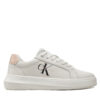 Сникърси Calvin Klein Jeans Chunky Cupsole Mono Lth Wn YW0YW00823 Бял цвят на ниска цена