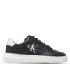 Сникърси Calvin Klein Jeans Chunky Cupsole Monologo YM0YM00681 Черен цвят на ниска цена