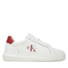 Сникърси Calvin Klein Jeans Chunky Cupsole Monologo YM0YM01317 Бял цвят на ниска цена