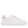 Сникърси Calvin Klein Jeans Chunky Cupsole Ru Patch Lth Wn YW0YW01846 Бял цвят на ниска цена