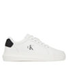 Сникърси Calvin Klein Jeans Chunky Cupsole Ru Patch Lth YM0YM01296 Бял цвят на ниска цена