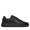 Сникърси Calvin Klein Jeans Chunky Cupsole Ru Patch Lth YM0YM01296 Черен цвят на ниска цена