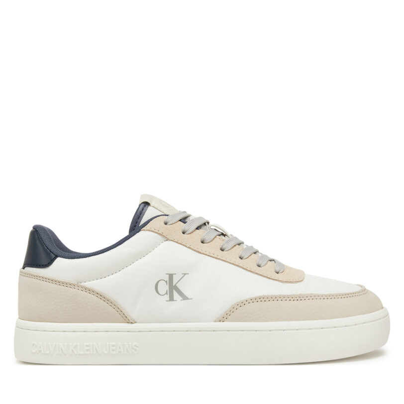 Сникърси Calvin Klein Jeans Classic Cupsole In Tc YM0YM01194 Бял цвят на ниска цена