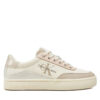 Сникърси Calvin Klein Jeans Classic Cupsole Low Lace Lth Ml YW0YW01527 Розов цвят на ниска цена