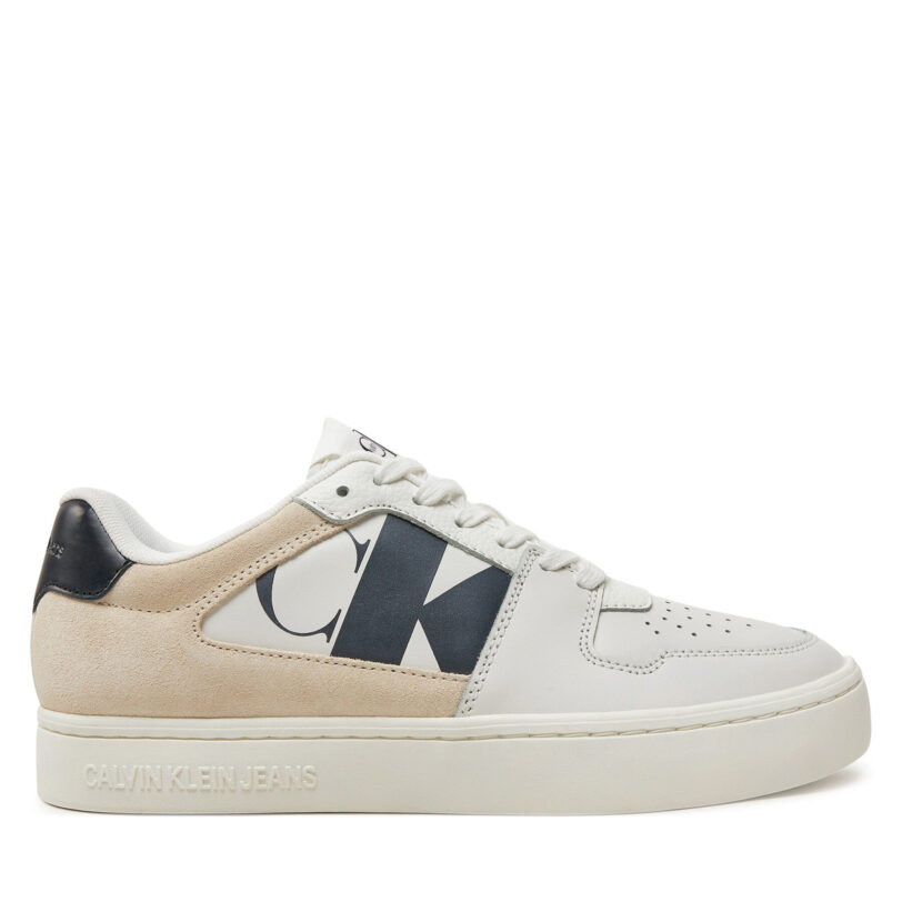 Сникърси Calvin Klein Jeans Classic Cupsole Low Nbs YW0YW01520 Бял цвят на ниска цена