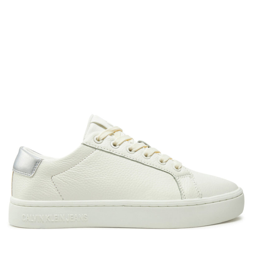 Сникърси Calvin Klein Jeans Classic Cupsole Low Ohb YW0YW01799 Бял цвят на ниска цена
