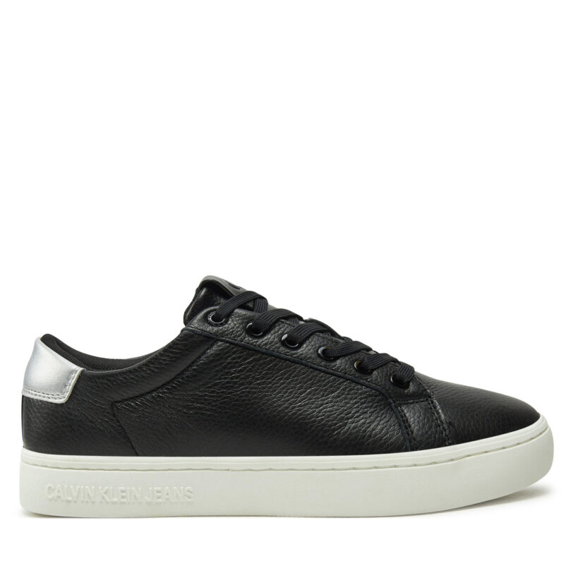 Сникърси Calvin Klein Jeans Classic Cupsole Low Ohb YW0YW01799 Черен цвят на ниска цена