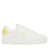 Сникърси Calvin Klein Jeans Classic Cupsole Ru Patch Lth Wn YW0YW01845 Бял цвят на ниска цена