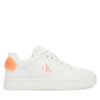 Сникърси Calvin Klein Jeans Classic Cupsole Ru Patch Lth Wn YW0YW01845 Бял цвят на ниска цена