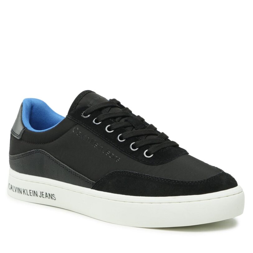 Сникърси Calvin Klein Jeans Classic Cupsole Su Softny YM0YM00669 Черен цвят на ниска цена