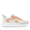 Сникърси Calvin Klein Jeans Eva Runner Low Lace Mix Ml Wn YW0YW01442 Екрю цвят на ниска цена