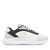 Сникърси Calvin Klein Jeans Eva Runner Low Mesh Mix YM0YM01185 Екрю цвят на ниска цена