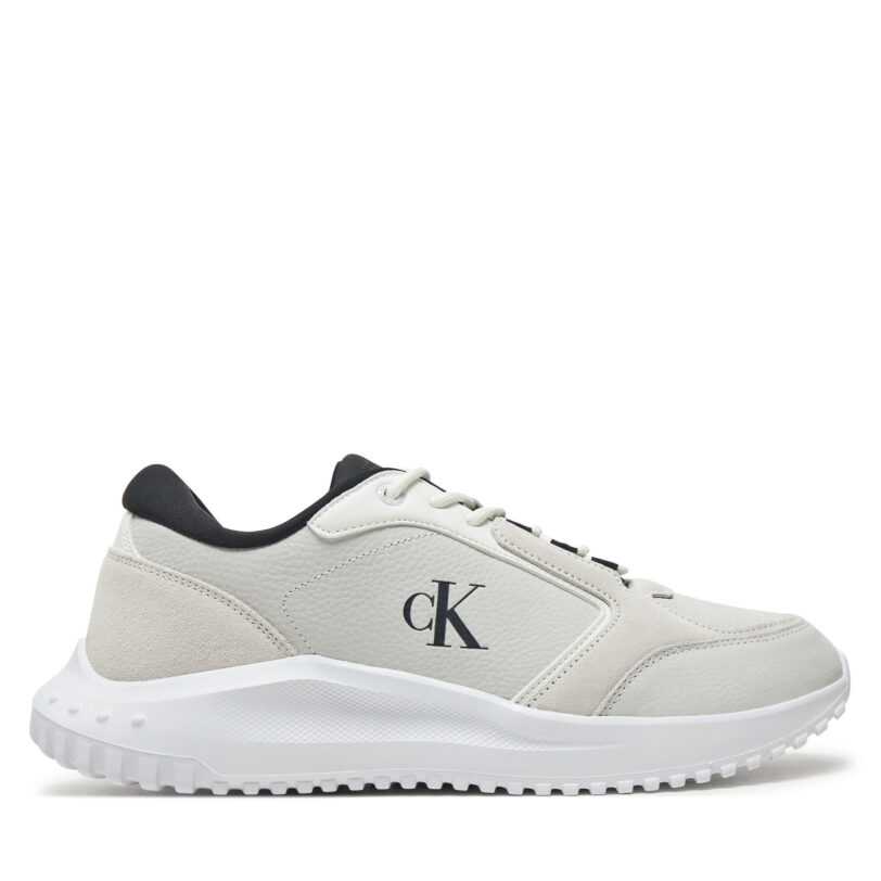 Сникърси Calvin Klein Jeans Eva Runner Low Mg Wmm YM0YM01145 Бял цвят на ниска цена