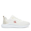 Сникърси Calvin Klein Jeans Eva Runner Mix Mesh YM0YM01285 Бял цвят на ниска цена