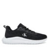 Сникърси Calvin Klein Jeans Eva Runner Mix Mesh YM0YM01285 Черен цвят на ниска цена