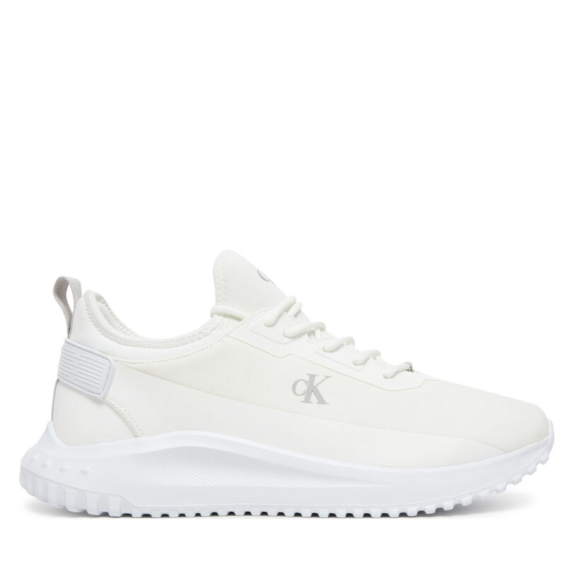 Сникърси Calvin Klein Jeans Eva Runner Tech Ripstop YM0YM01203 Бял цвят на ниска цена