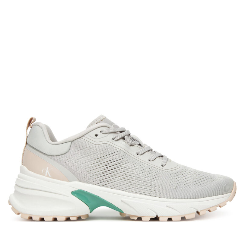 Сникърси Calvin Klein Jeans Hike Runner Mg Tech YW0YW01856 Сив цвят на ниска цена