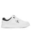 Сникърси Calvin Klein Jeans Low Cut Lace-Up Sneaker V3X9-82090-1355 S Бял цвят на ниска цена