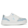 Сникърси Calvin Klein Jeans Low Cut Lace-Up V3A9-82020-1355 Бял цвят на ниска цена