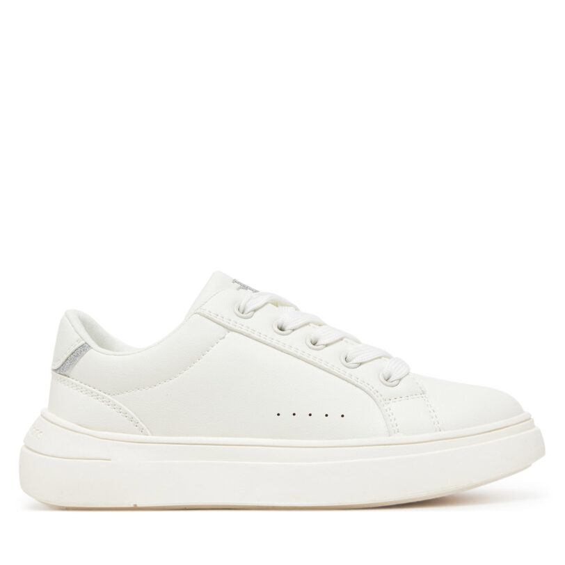 Сникърси Calvin Klein Jeans Low Cut Lace-Up V3A9-82023-1439A M Бял цвят на ниска цена