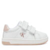 Сникърси Calvin Klein Jeans Low Cut VelCro V1A9-82007-1355X M Бял цвят на ниска цена