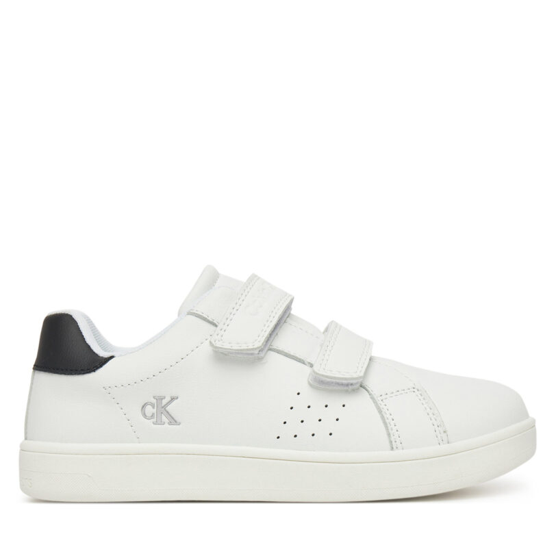 Сникърси Calvin Klein Jeans Low Cut Velcro Sneaker V1X9-82074-1355 S Бял цвят на ниска цена