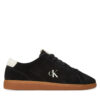 Сникърси Calvin Klein Jeans Low Profile Cupsole Su YM0YM01321 Черен цвят на ниска цена