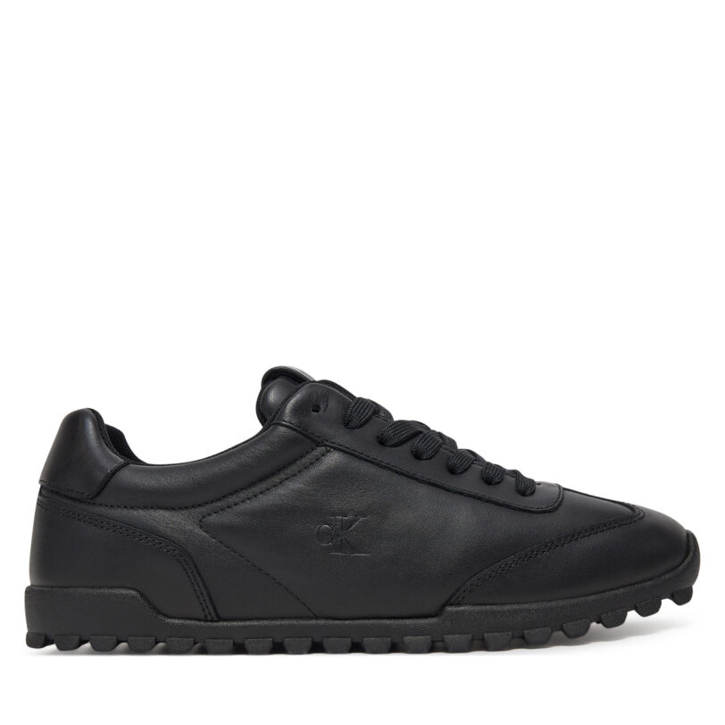 Сникърси Calvin Klein Jeans Low Profile Runner YW0YW01751 Черен цвят на ниска цена