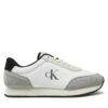 Сникърси Calvin Klein Jeans Retro Runner Iconic Snk YM0YM01119 Бял цвят на ниска цена