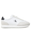 Сникърси Calvin Klein Jeans Retro Runner Lace Up Ny-Su YM0YM01325 Бял цвят на ниска цена