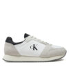 Сникърси Calvin Klein Jeans Retro Sock Runner Mg Wmm YM0YM01152 Бял цвят на ниска цена