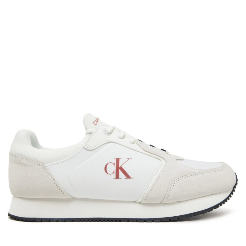 Сникърси Calvin Klein Jeans Retro Sock Runner Mg YM0YM01152 Бял цвят на ниска цена