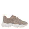 Сникърси Calvin Klein Jeans Retro Tennis Low Mg Mix Media Wn YW0YW01639 Бежов цвят на ниска цена