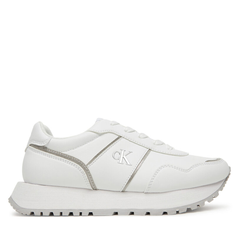 Сникърси Calvin Klein Jeans V3A9-82033-1355X S Бял цвят на ниска цена