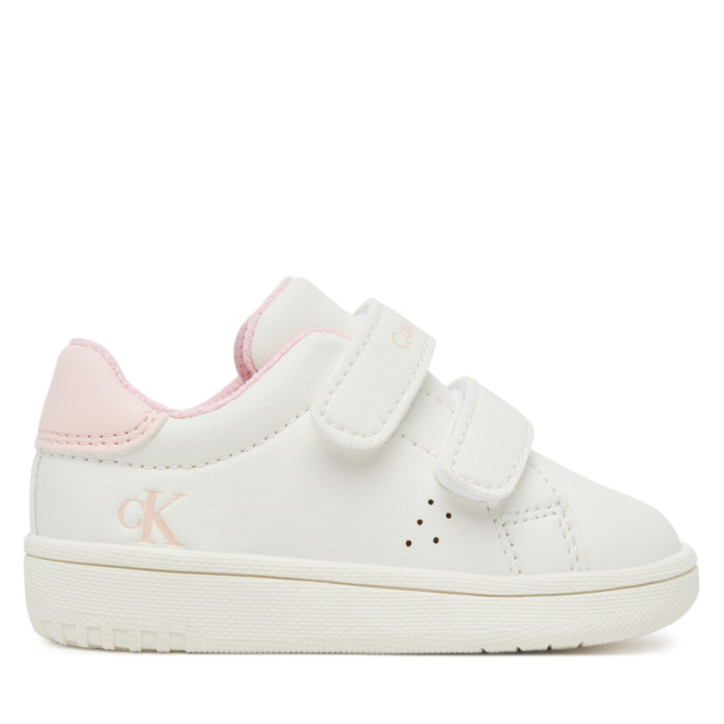 Сникърси Calvin Klein Low Cut Velcro Sneaker V1A9-83087-1355 M Бял цвят на ниска цена