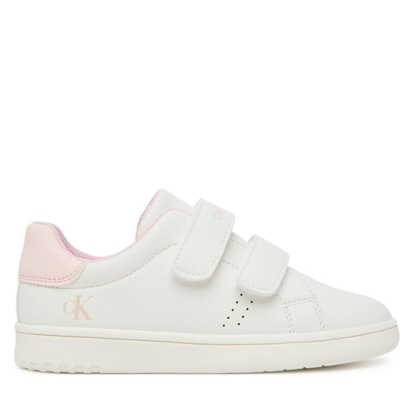 Сникърси Calvin Klein Low Cut Velcro Sneaker V1A9-83087-1355 S Бял цвят на ниска цена