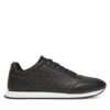 Сникърси Calvin Klein Low Prof Runn Laceup Mono HM0HM01896 Черен цвят на ниска цена