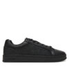 Сникърси Calvin Klein Low Top Lace Up Eyelet Jaq Mono HM0HM01815 Черен цвят на ниска цена