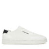 Сникърси Calvin Klein Low Top Lace Up Knit HM0HM01726 Бял цвят на ниска цена