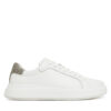 Сникърси Calvin Klein Low Top Lace Up Lth HM0HM01016 Бял цвят на ниска цена