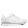 Сникърси Calvin Klein Low Top Lace Up Lth Mono HM0HM01807 Сив цвят на ниска цена