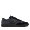 Сникърси Calvin Klein Low Top Lace Up Mix HM0HM01548 Черен цвят на ниска цена