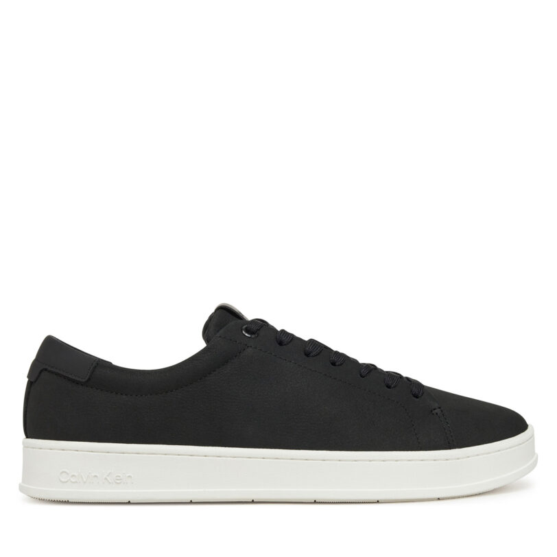 Сникърси Calvin Klein Low Top Lace Up Nu HM0HM01758 Черен цвят на ниска цена