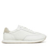 Сникърси Calvin Klein Low Top Lace Up Tmbl Lth HM0HM01804 Бял цвят на ниска цена