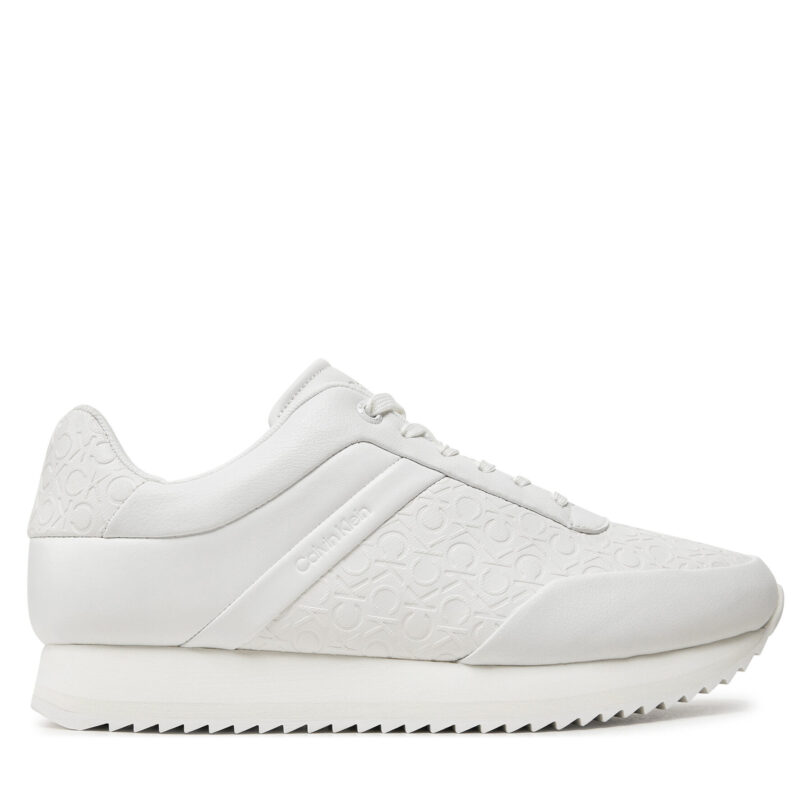 Сникърси Calvin Klein Runner HW0HW02215 Бял цвят на ниска цена