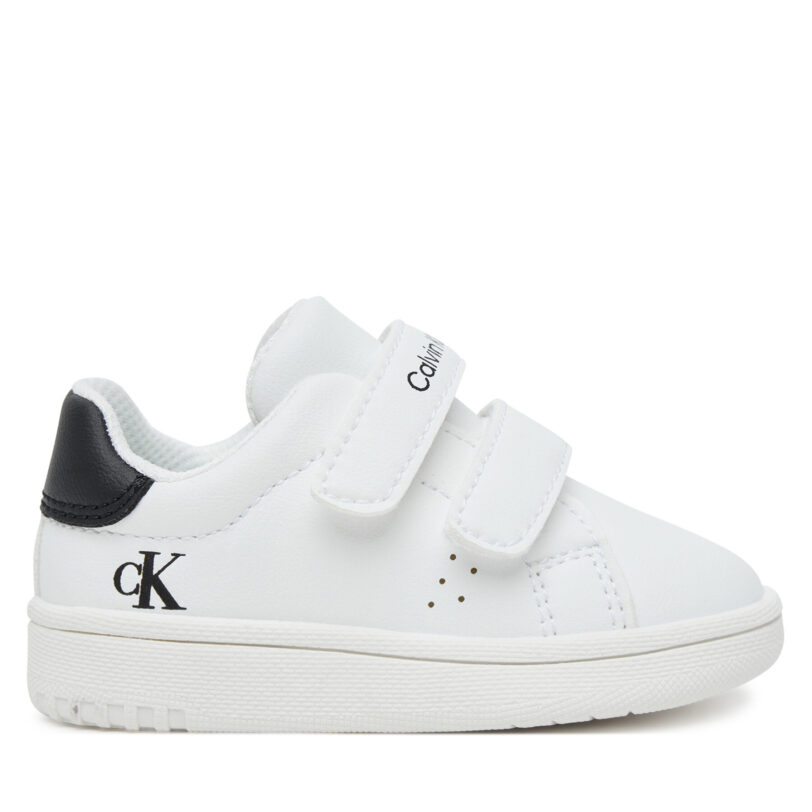 Сникърси Calvin Klein V1X9-83151-1355 M Бял цвят на ниска цена