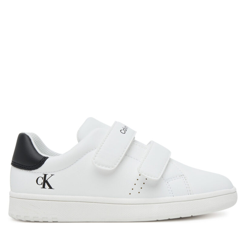 Сникърси Calvin Klein V1X9-83151-1355 S Бял цвят на ниска цена