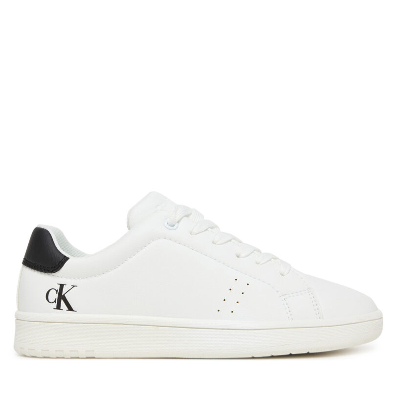 Сникърси Calvin Klein V3X9-83156-1355 S Бял цвят на ниска цена